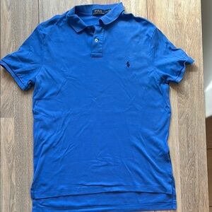 Polo by Ralph Lauren Men's Blue Polo Shirt